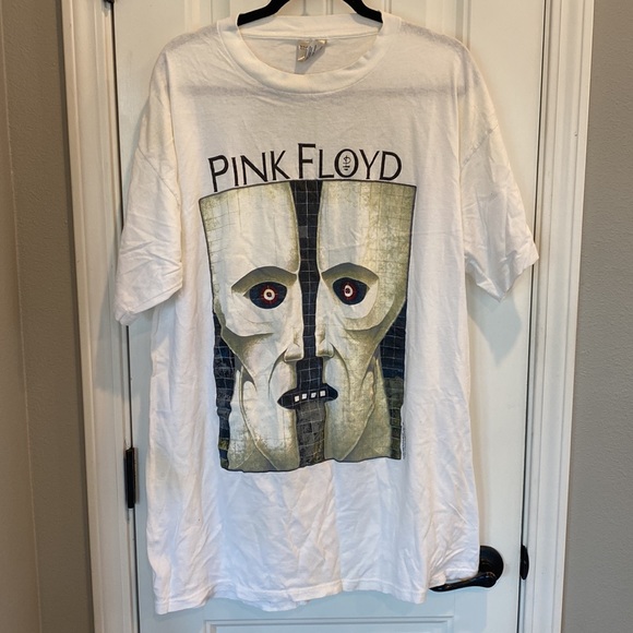 VINTAGE Pink Floyd Concert Tour T-Shirt RARE One Size Fits All - Picture 2 of 12
